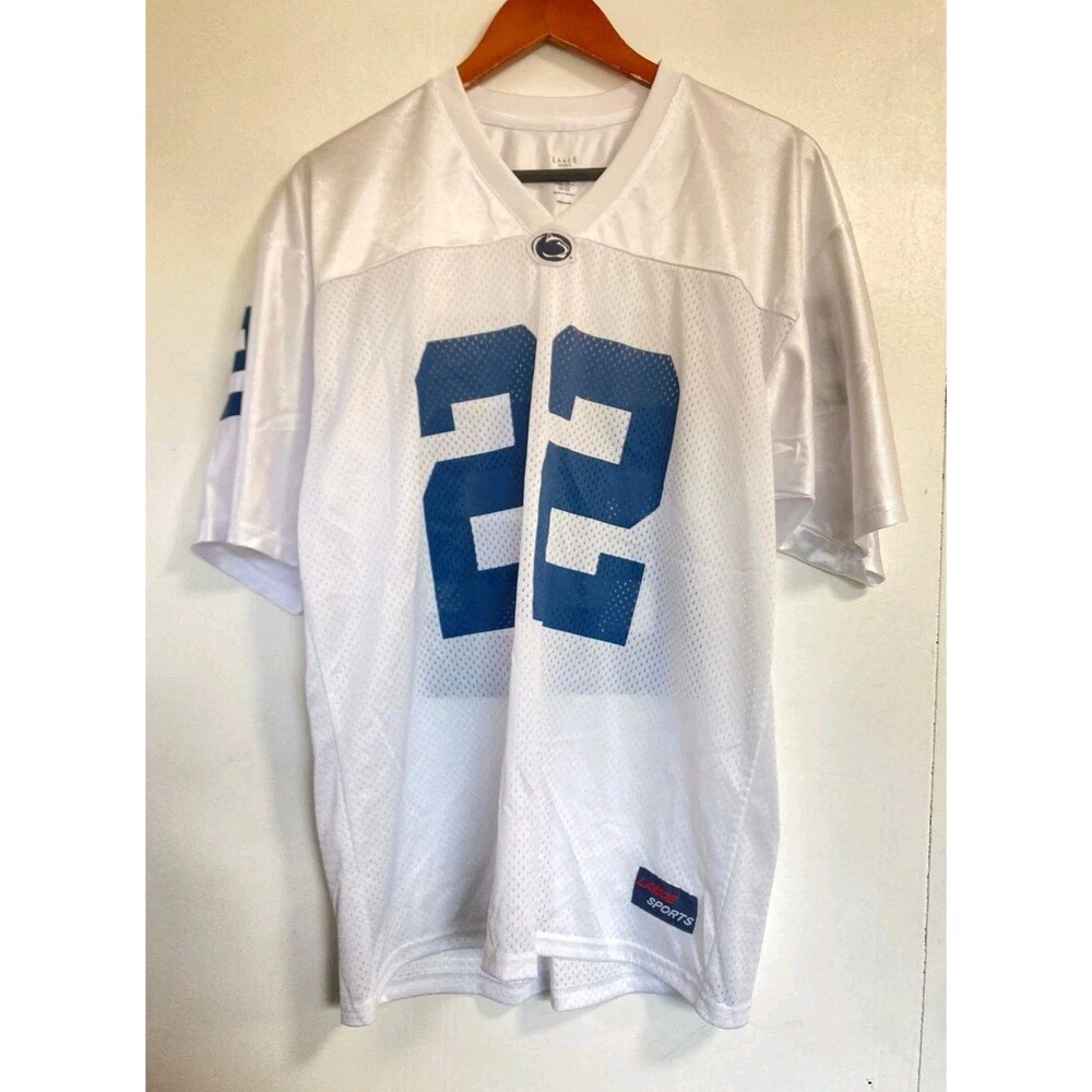 Penn State Nittany Lions‎ Jersey Mens M White #22 NCAA Lance Sports Football